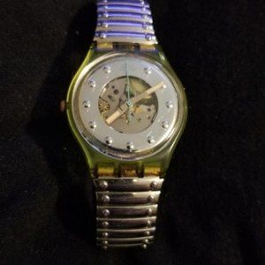 Swatch Watch 1990 Swiss Made “Skeleton"